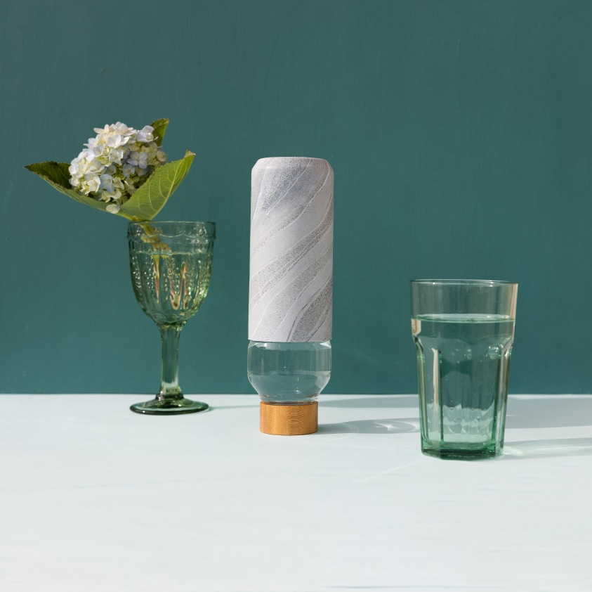Oublé reusable drinkware product image in about carousel