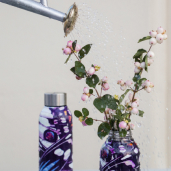 Oublé footer gallery image showing bottle brand story