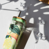 Oublé footer gallery image featuring reusable bottle product
