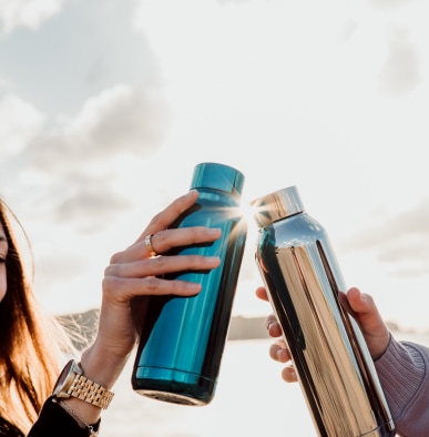Oublé gallery image showing bottle lifestyle product photo